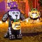 5.5 FT Tall Halloween Inflatables with Built-in LED Outdoor Decorations